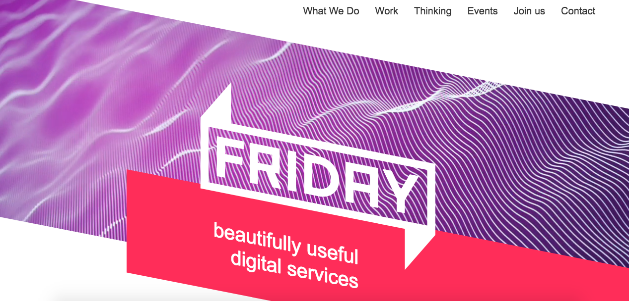 We Are Friday Homepage